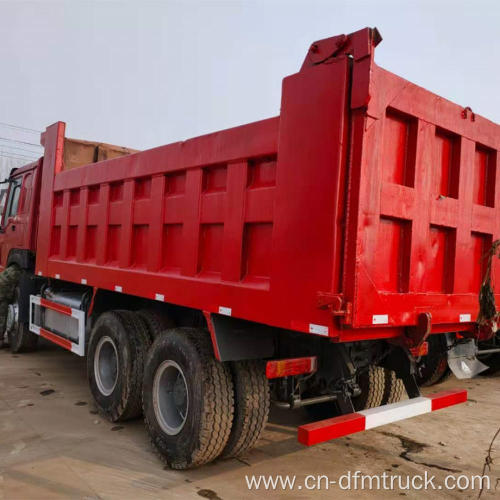 6x4 Used Dump Trucks Howo 375HP